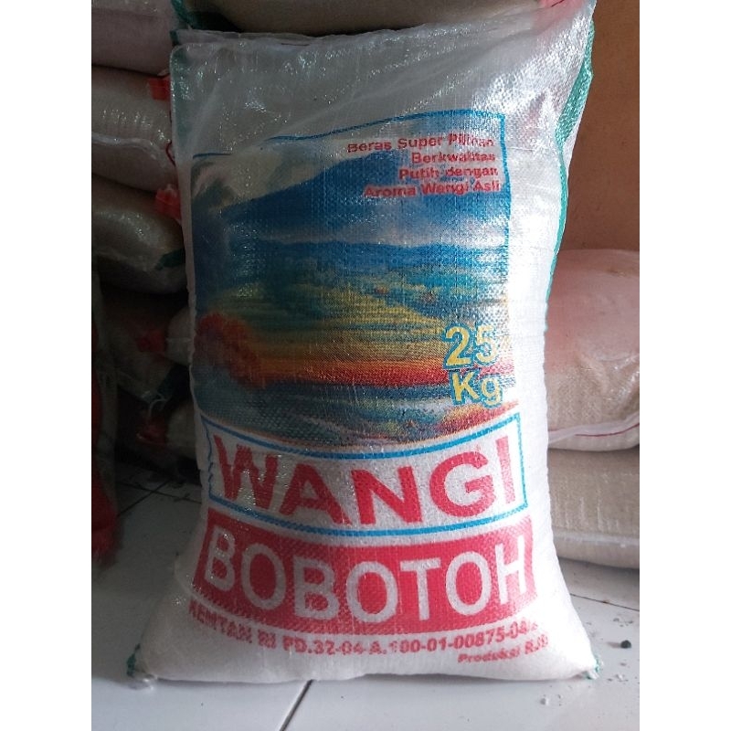 

Beras Pandan Wangi Cianjur 25kg karung (Ganti nama WANGI BOBOTOH) Masih produksi RJB (Kualitas Sama)