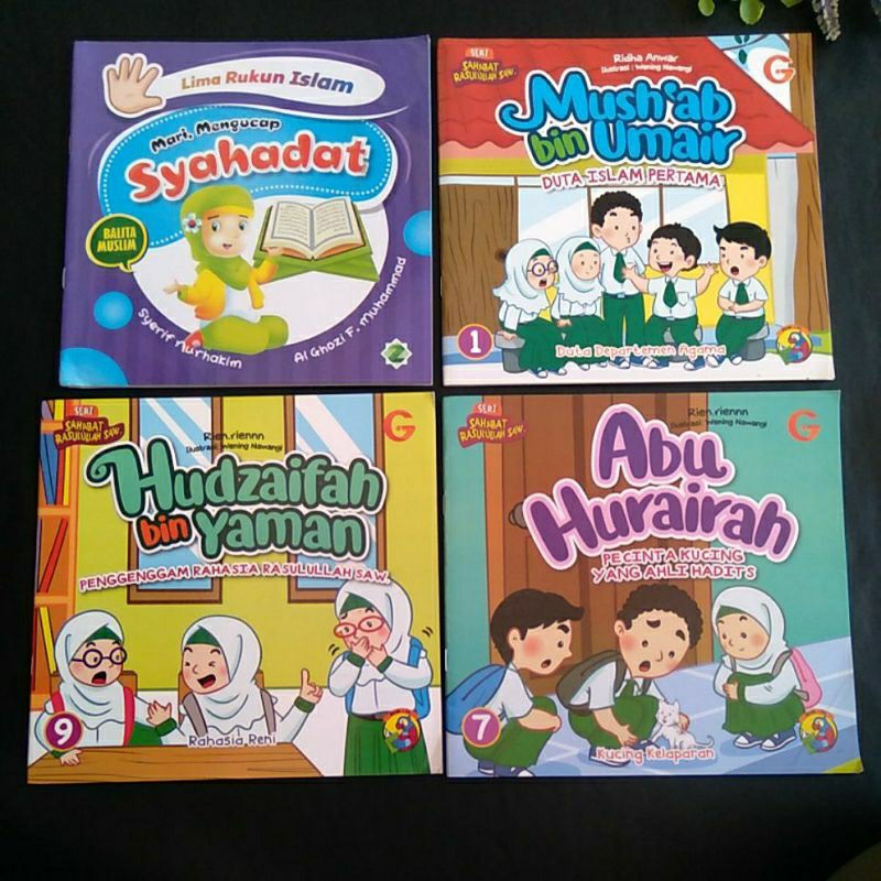 Buku cerita anak muslim preloved bahasa indonesia