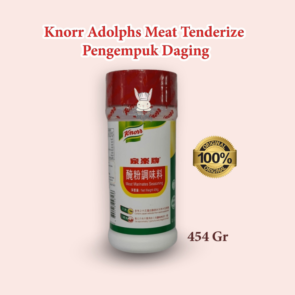 

Knorr Tepung Pengempuk Daging Adolphs Meat 454 GR