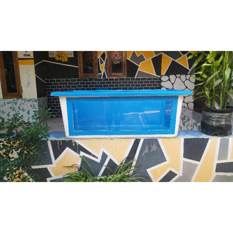 kolam fiber kaca 100*60*40