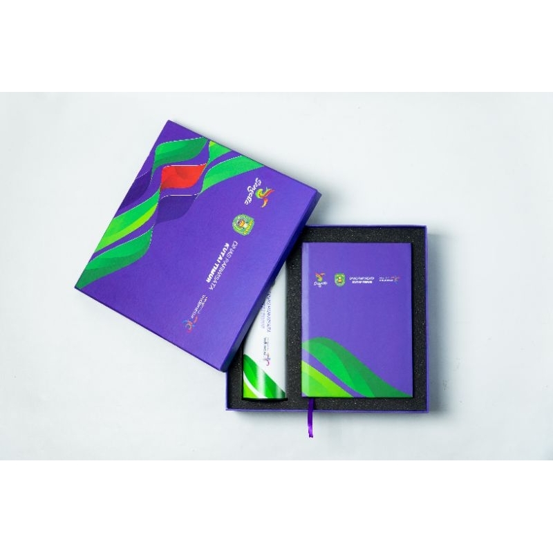 Custom Tumbler Notebook + Box Fullprint