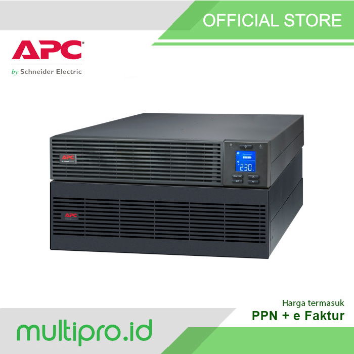 UPS APC SRV6KRIL EASY UPS ONLINE RACK 6000VA 6000W NO RAIL