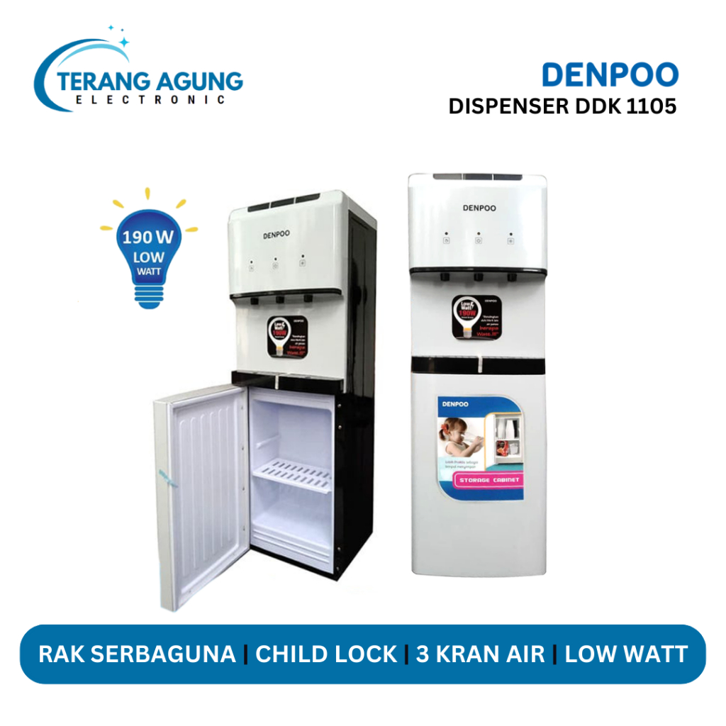 DENPOO DISPENSER GALON ATAS DDK 1105