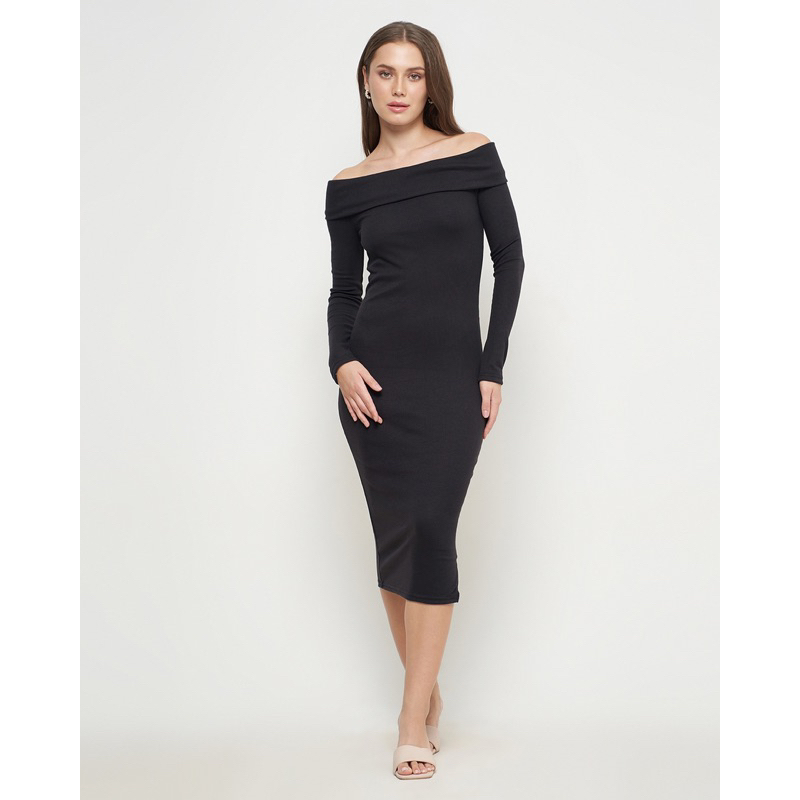 Bikini Holic | Gorgia Dress | Long Sleeves | Knit Dress Party