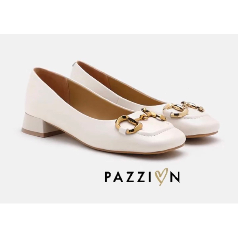 PRELOVED  lengkap box oli Horsebit heel pazzion ORI yah