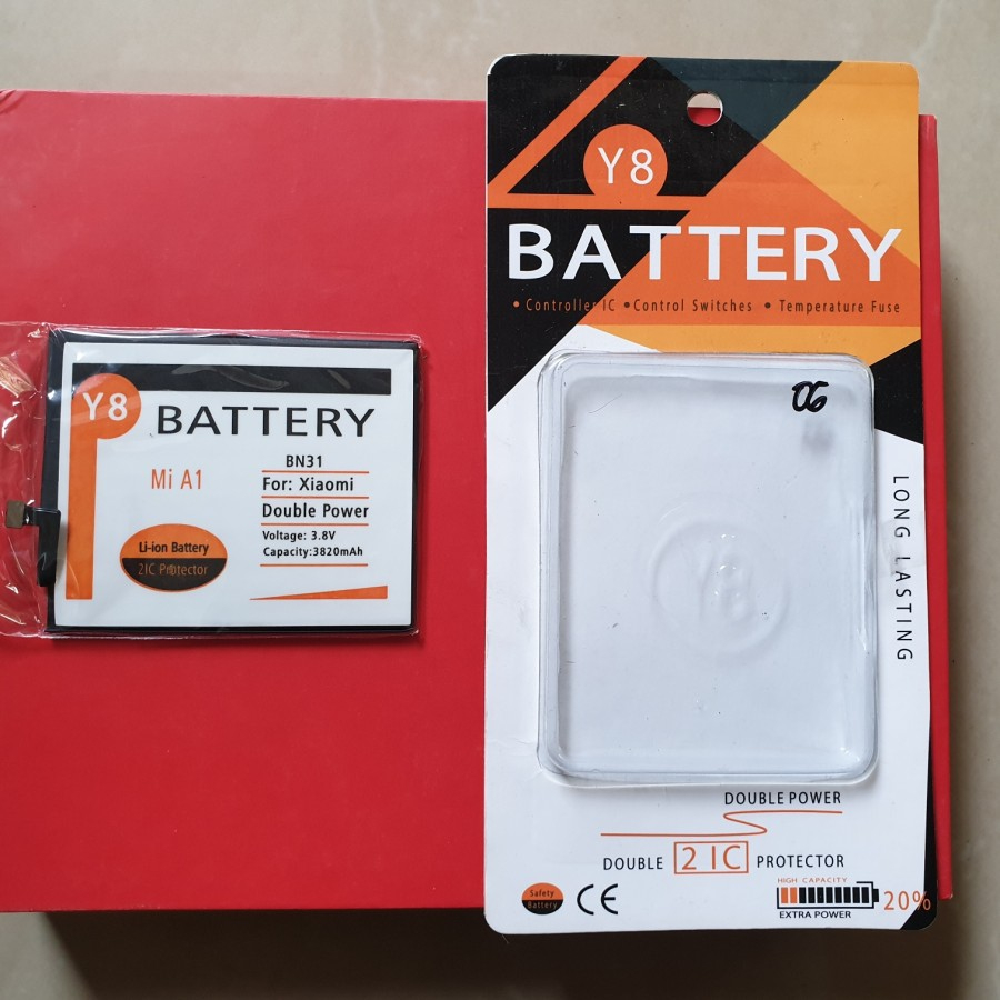 Battery Batre Baterai Xiaomi MI A1 Double Power