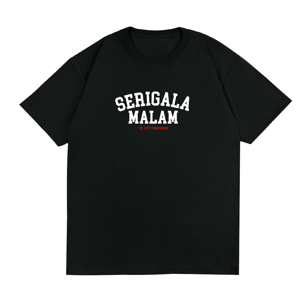 Kaos T-Shirt Band Serigala Malam