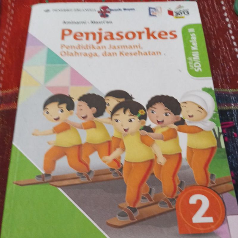 buku penjasorkes kelas 2 sd