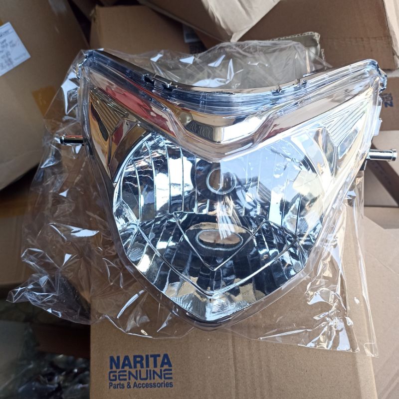 reflector lampu depan jupiter mx new lampu MX new