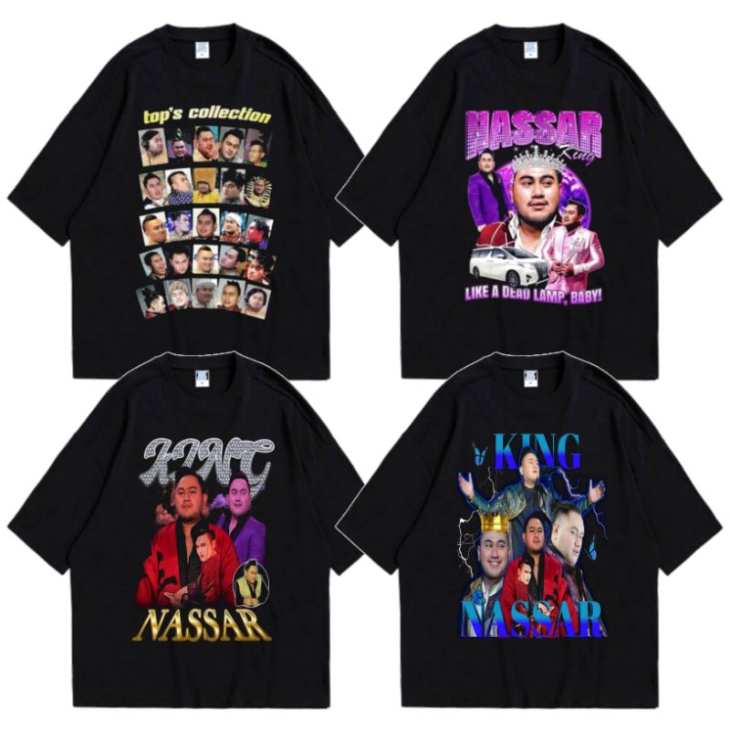 T-SHIRT | NASSAR - KING OF DANGDUT TOP COLLECTION | BAJU NASSAR OPPA KIYOWO | KAOS NASSAR BEST SELLE