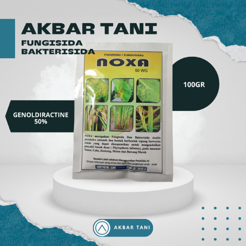 Fungisida X Bakterisida NOXA 50WG 100gr (genoldiractine 50%) Obat BUSUK DAUN