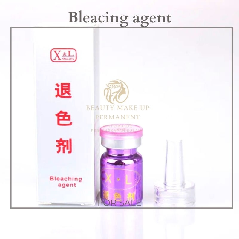 bleacing agent untuk hapus sulam alis yg kelewat