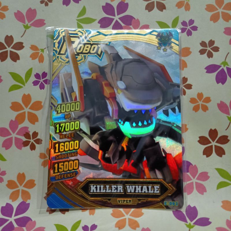 hero of robots gold event killer whale e-093