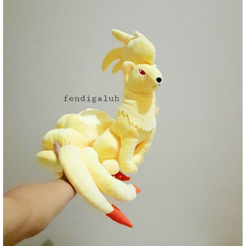 Pokemon Unik Ninetales Size Besar 40 cm/ Pokemon Unik/ Boneka Pokemon