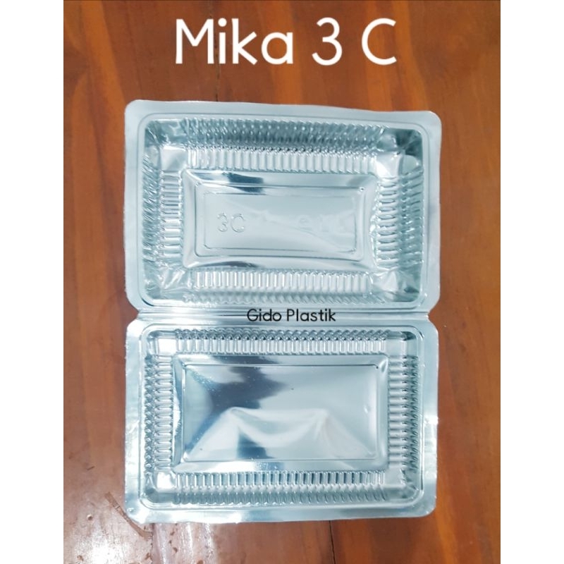 mika nasi kuning/mika rujak/mika ketan/Mika 3 C per 100pcs
