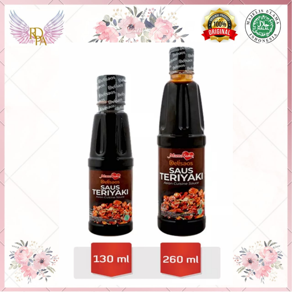 

Mamasuka SausTeriyaki 340 ml. Mamasuka Delisaos Saos Teriyaki
