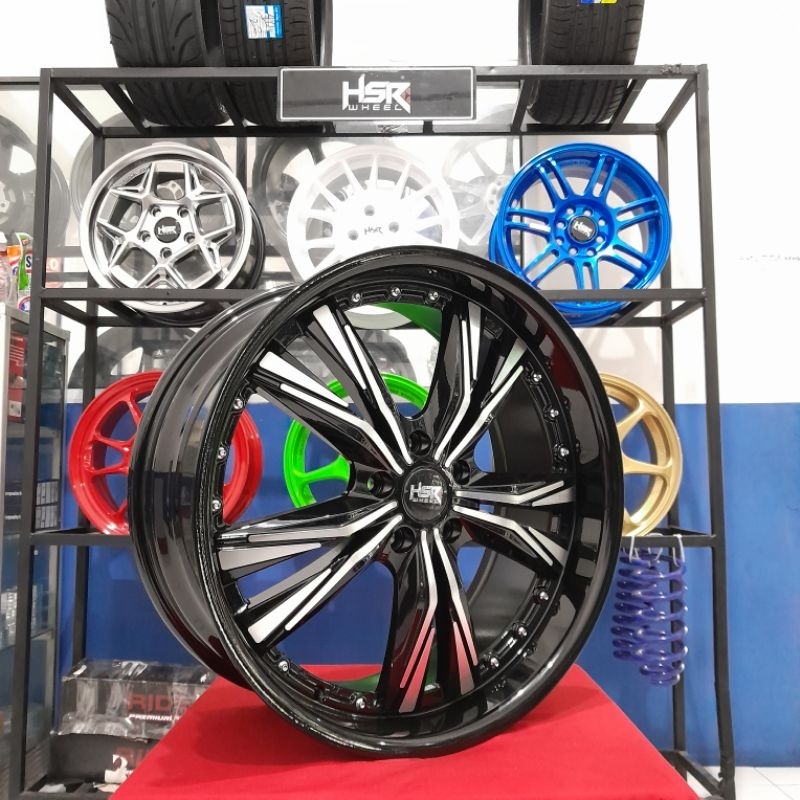 Velg Mobil Semi Celong Hsr Hige Ring 20 Pcd 5x114,3 Free Ongkir Bisa Shopeepay