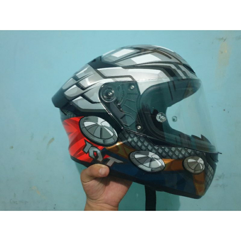 KYT TT COURSE MOTIF THOR LIMITED BEKAS TERMURAH