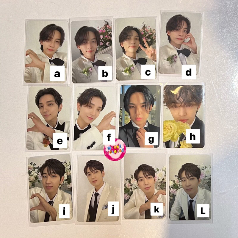 PC JEONGHAN JOSHUA MINGYU SCOUPS WONWOO CARAT VERSION CARVER FML