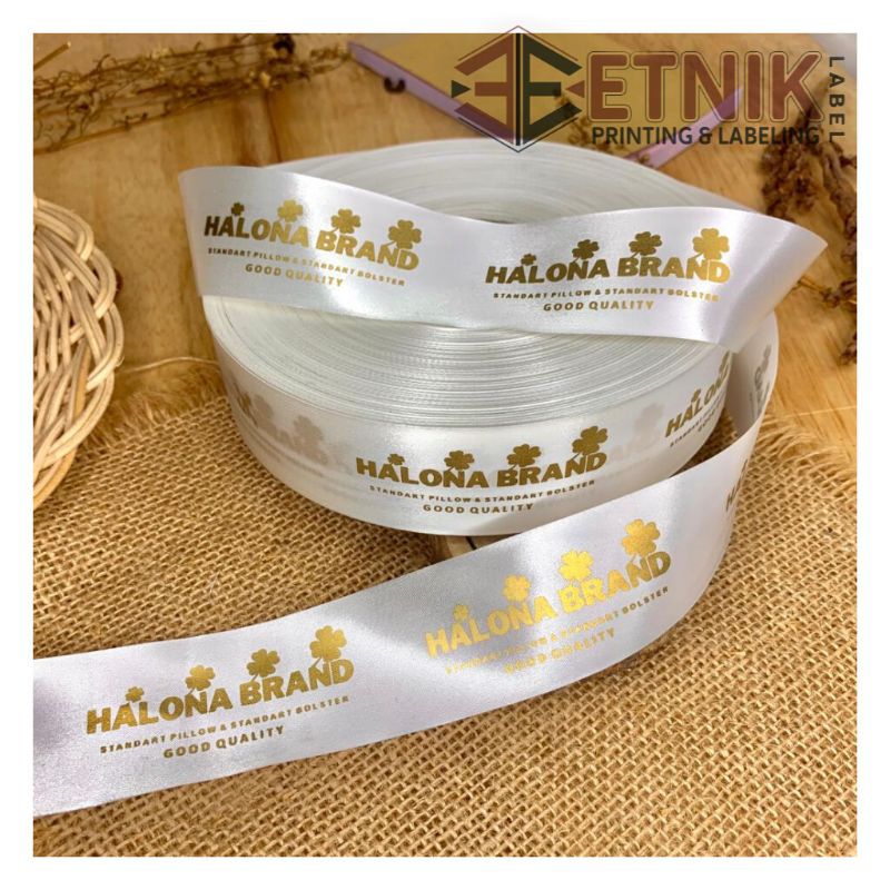 

(16 meter) label satin label washing label nama label baju label satin