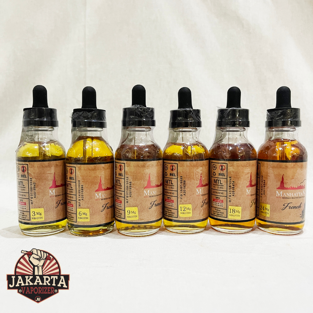 ORIGINAL (VVN) MANHATTAN FRENCH 60ML 3MG 6MG 9MG 12MG 18MG 24MG RUM VANILLA RAISIN CAKE LIQUID VAPOR