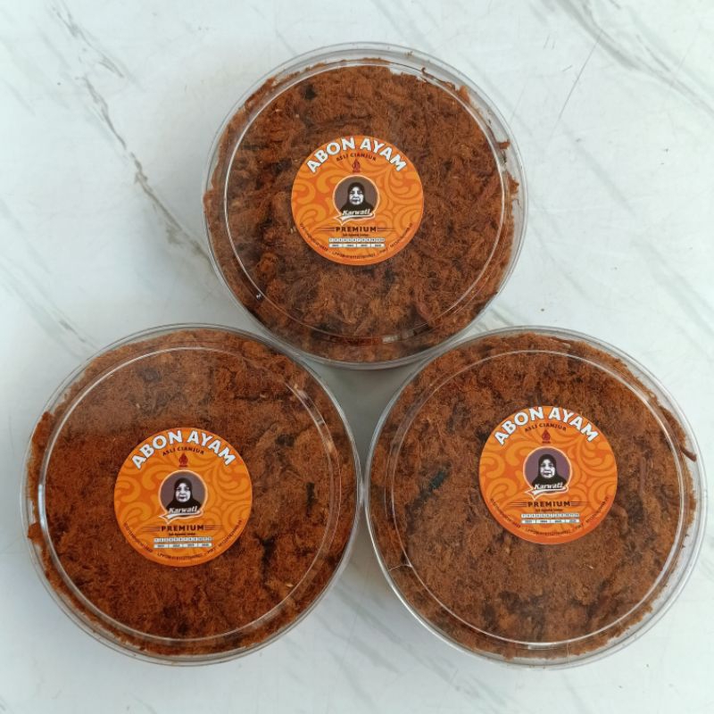 

ABON GEPUK AYAM KARWATI ASLI (ORIGINAL & PEDAS)