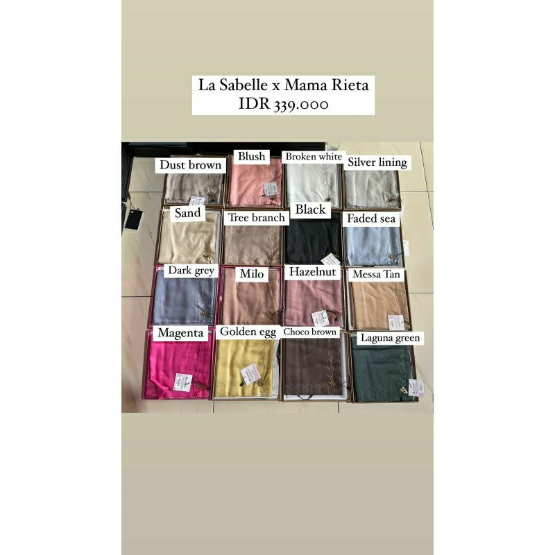 La Sabelle X Mama Rieta Original