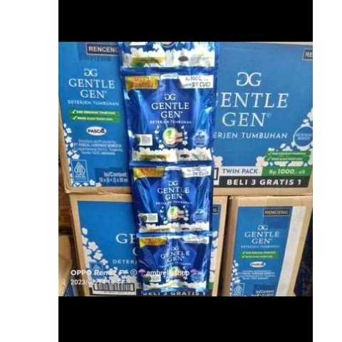 gentle gen sachet beli 3 gratis 1