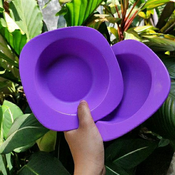 Blossom Bowl (2) Ungu 350 ml - Mangkuk serbaguna - Original Tupperware