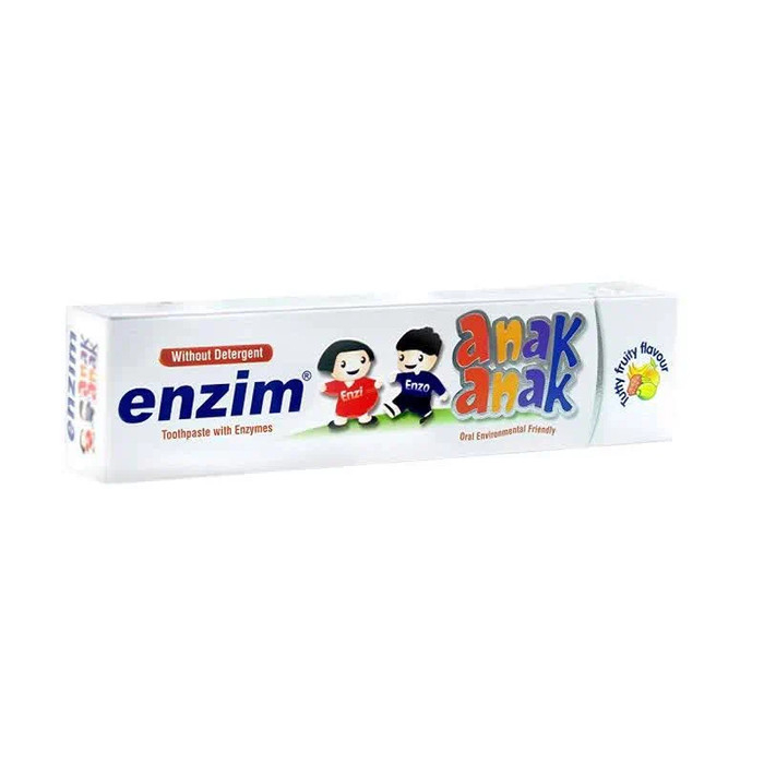 Enzim Pasta Gigi Anak Tutty Fruity 63gr - Pasta Gigi Anak Enzim