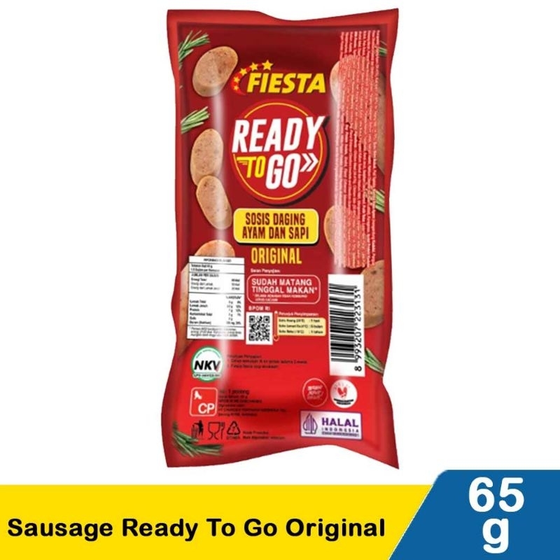 

Fiesta Sausage Ready To Go Original 65G