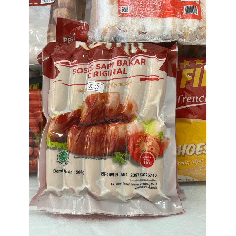 

sosis sapi bakar Merek Kamil mini