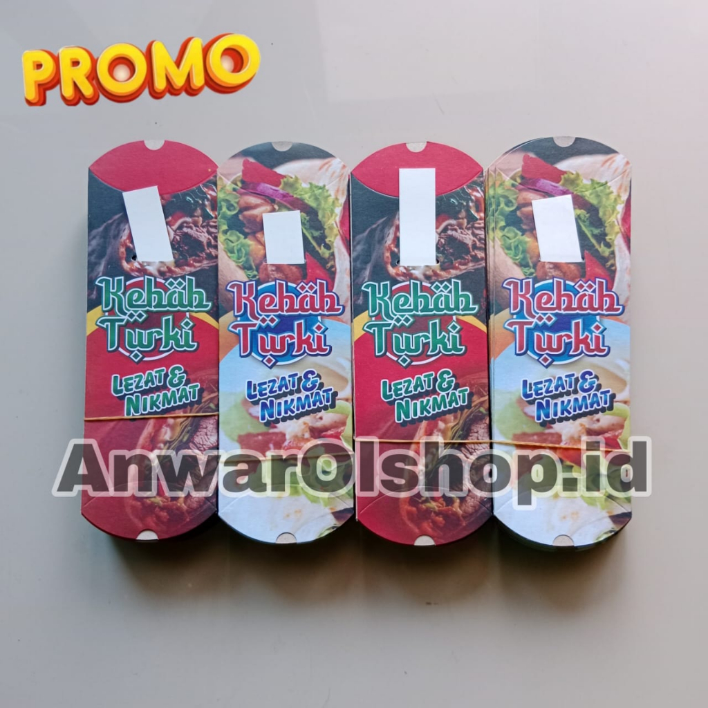 

Kertas kebab 100 lembar / kertas kebab murah / Dus pembungkus kebab/wadah kebab