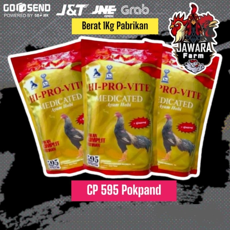 HI PRO VITE  595 - Pur Pakan Ayam Bangkok Dewasa