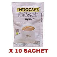 

indocafe coffee mix mild10x18gr