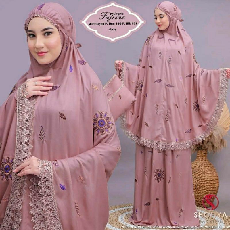 MUKENA FAJRINA / MUKENA ZARIMA  / MUKENA ALMA / GROSIR BUSANA SURABAYA