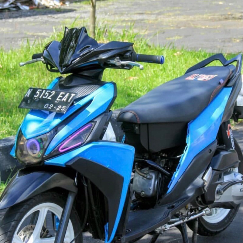 Termurah Winshield Visor Mio m3 Jupiter Mx 135 Model Batman Bonus Baud 2pcs