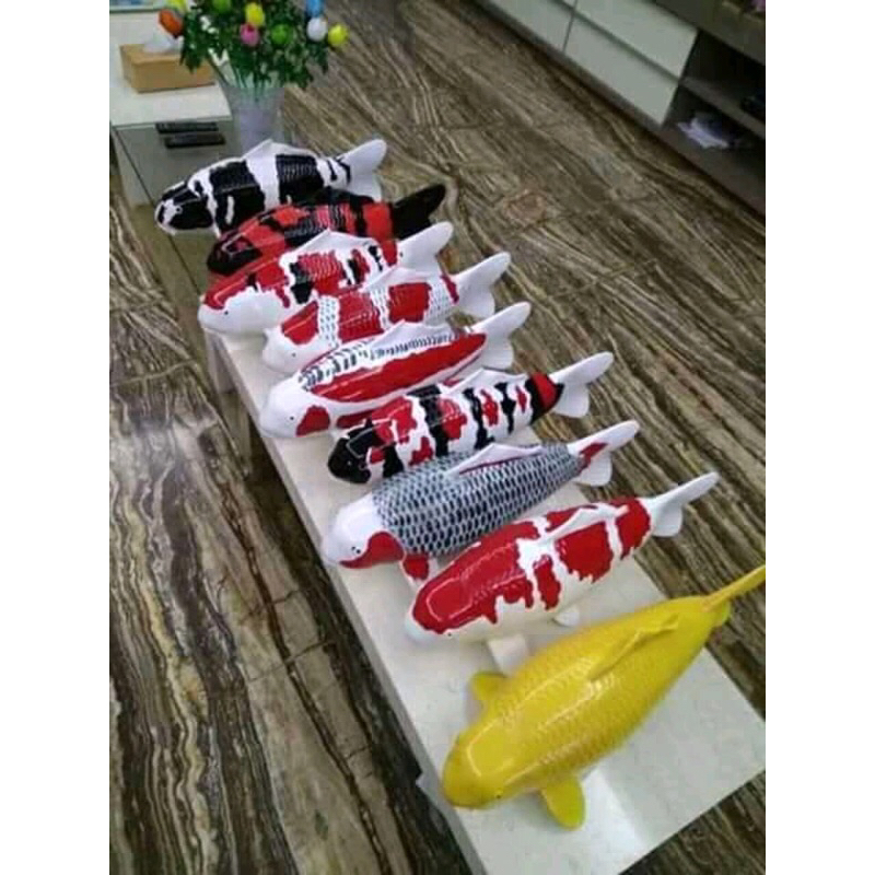 Miniatur Ikan Koi 30cm Pajangan