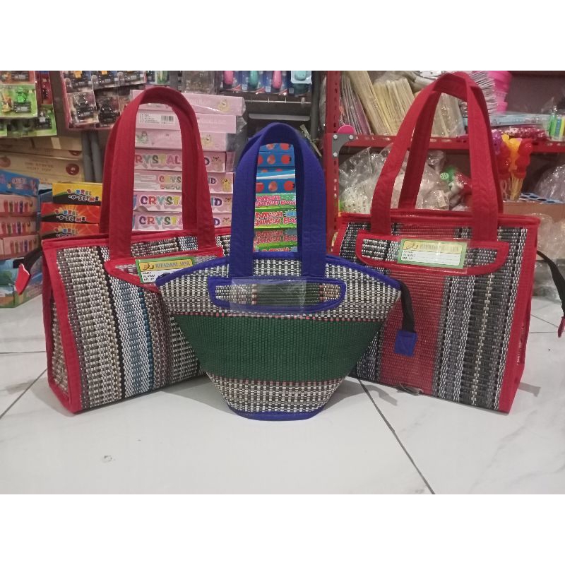 tas tenun tikar/tas hajatan/tas buwuh/tas oleh"