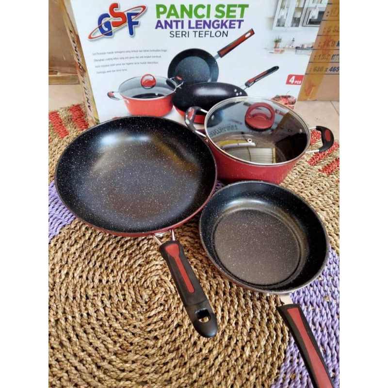 PANCI SET ANTI LENGKET MERK GSF