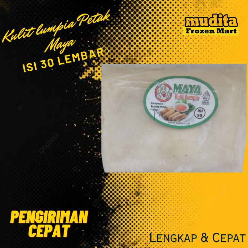 

Kulit Lumpia Maya isi 30 Lembar