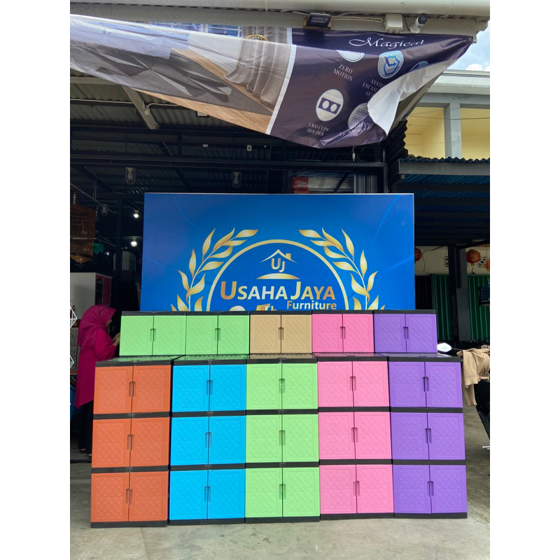 LEMARI PLASTIK SUSN 3 KIMURA