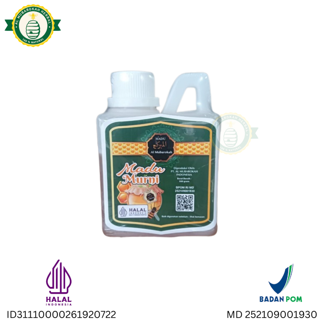 

Madu Murni Ternak Kemasan 500gr