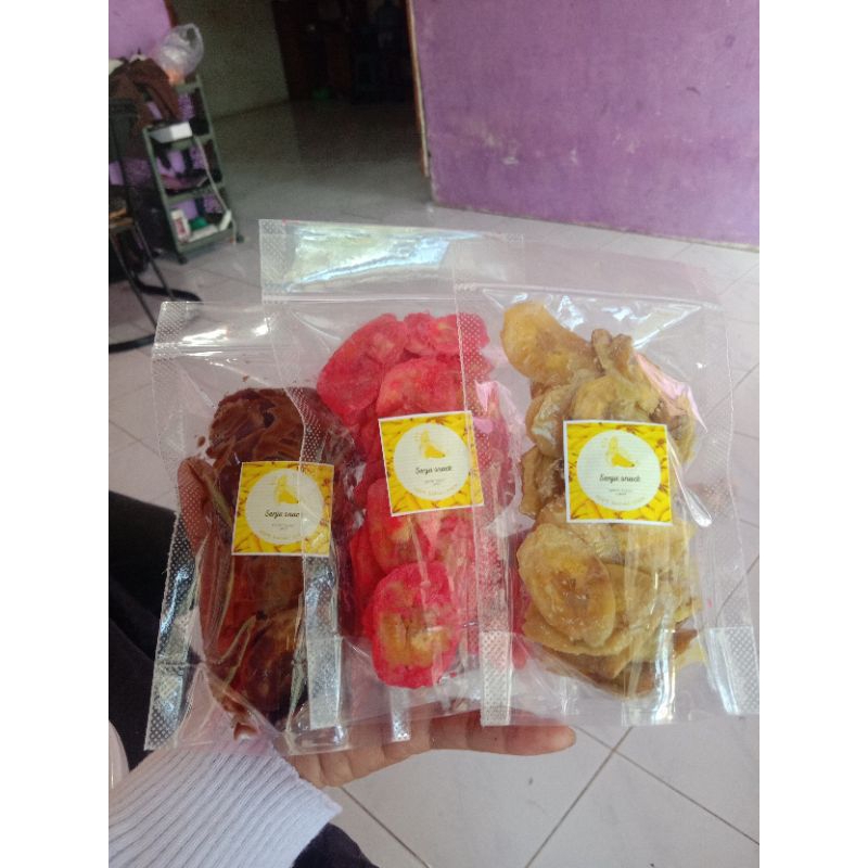 

pisang coklat lumer /banana chips