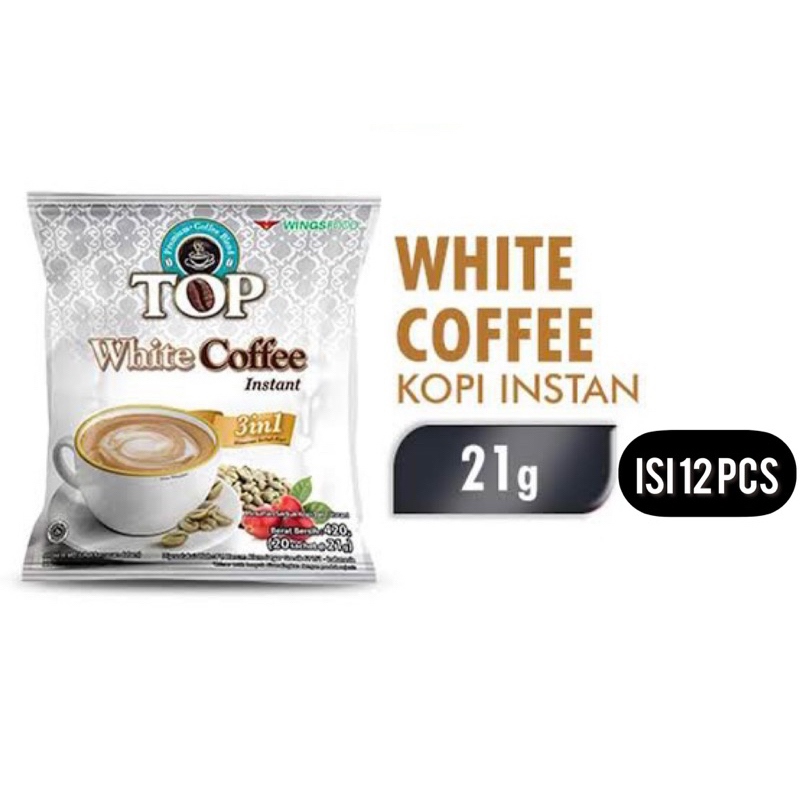 

TOP White Coffe renceng