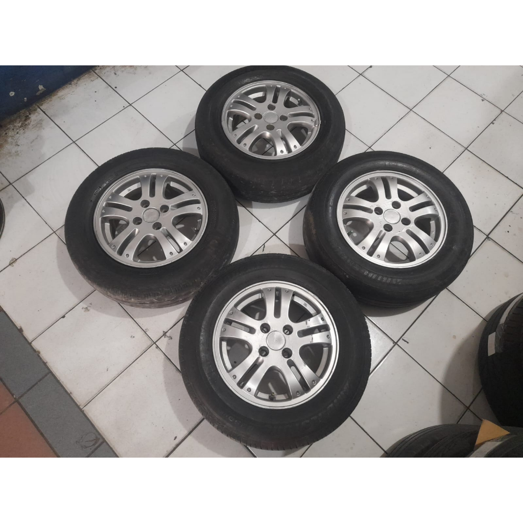 VELG BEKAS MOBIL SECOND OEM JAZZ RING 14 PCD 4X1009 U/ JAZZ BRIO CALYA AGYA