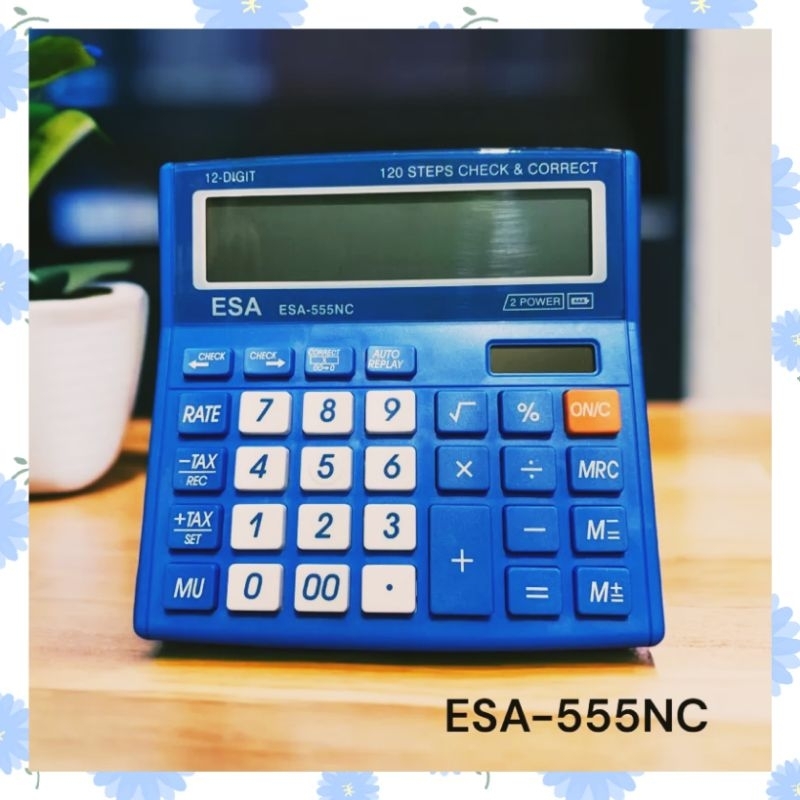 

COD-KALKULATOR BESAR 12 DIGIT ESA 555 NC ORIGINAL/KALKULATOR DISPLAY CEK CORRECT