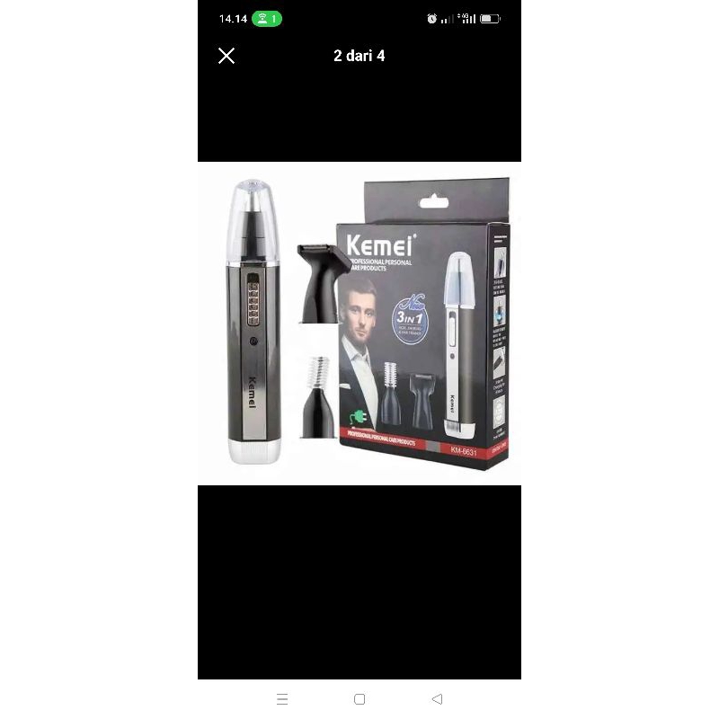 alat cukur kemei original