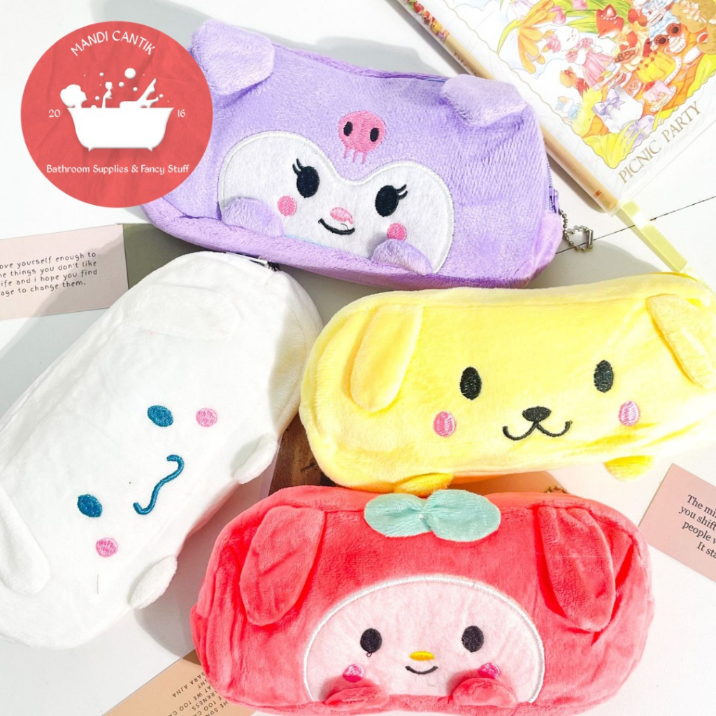 

TEMPAT PENSIL AESTHETIC SANRIO KUPING KAKI NONJOL V2 ALAT-ALAT SEKOLAH AESTHETIC KOTAK PENSIL BAGUS LUCU IMUT KADO UNIK SOUVERNIR COD