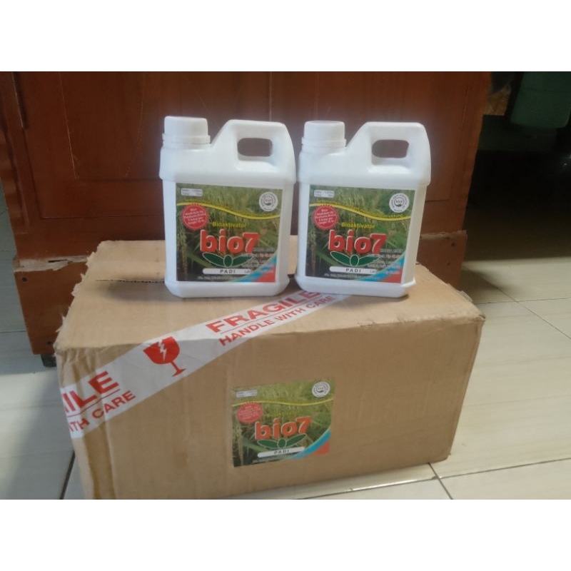 pupuk organik hayati cair bioaktivator bio7 padi